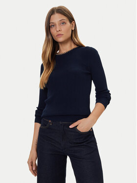 MICHAEL Michael Kors MICHAEL Michael Kors Pulover MF561CJ33D Bleumarin Slim Fit