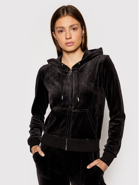 Juicy Couture Juicy Couture Суитшърт Robertson JCCA221001 Черен Regular Fit
