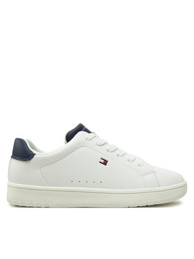 Tommy Hilfiger Tommy Hilfiger Tenisice Low Cut Lace-Up Sneaker T3X9-33848-1355 S Bijela