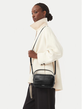 Calvin Klein Calvin Klein Torebka Ck Croc Camera Bag LV04F3905G Czarny