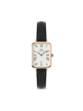Daniel Wellington Daniel Wellington Zegarek Quadro Sterling Roman Numerals DW00100862 Czarny