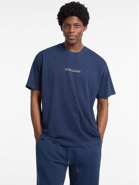 Guess Jeans Guess Jeans T-Shirt 176057 Modrá Classic Fit