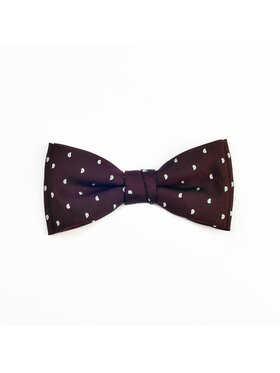 ELSNER ELSNER Παπιγιόν BUTTERFLY Z JEDWABNEGO ŻAKARDU A5388 Μωβ