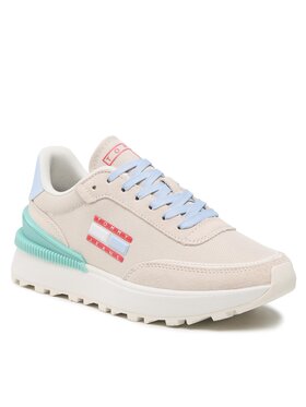 Tommy Jeans Tommy Jeans Sneakersy Tech. Runner EN0EN02028 Beżowy