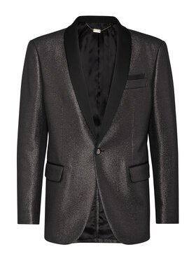 Billionaire Billionaire Marynarka 17077 Czarny Regular Fit