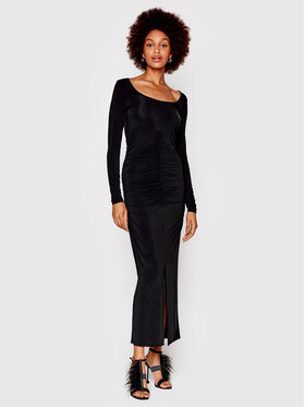 Notes Du Nord Notes Du Nord Večernja haljina Melanie 12756 Crna Slim Fit