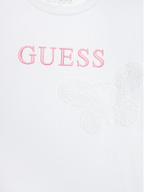 Guess T-shirt J4GI20 K8HM4 Bijela Regular Fit