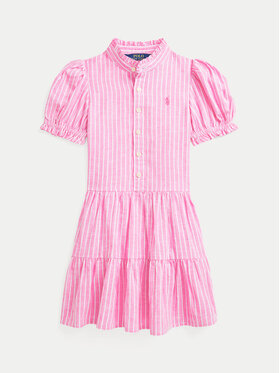 Polo Ralph Lauren Polo Ralph Lauren Rochie tip cămașă 312964281001 Roz Regular Fit