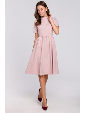 Makover Makover Abito da sera K028 Rosa Regular Fit
