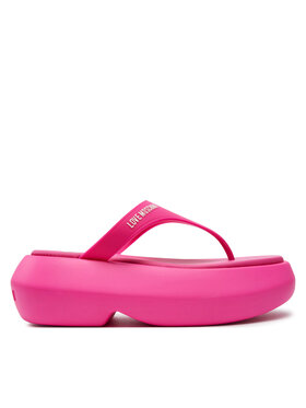 LOVE MOSCHINO LOVE MOSCHINO Žabky JA28097I0II39604 Růžová