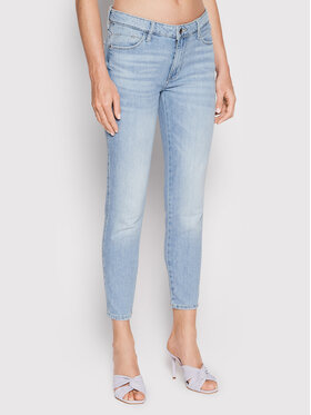 Guess Guess Дънки Sexy Curve W2GAJ3 D4MS1 Син Skinny Fit