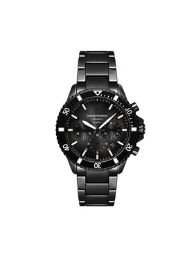 Emporio Armani Годинник Ceramic AR70010 Чорний