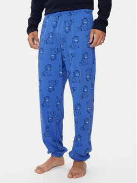 United Colors Of Benetton United Colors Of Benetton Pantaloni pijama 3M3A4F00S Albastru Regular Fit