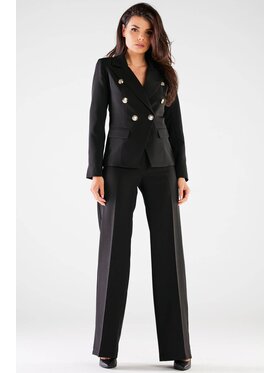 Awama Awama Dámské kalhoty A442 Černá Basic Fit