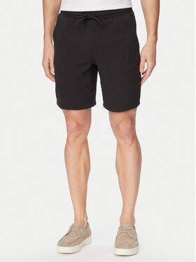 Jack & Jones Jack & Jones Šortky z materiálu Jaiden 12274758 Černá Relaxed Fit