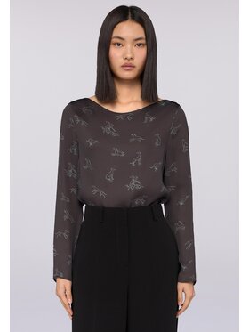 Trussardi Trussardi Blusa 2538A201180N0Z3 Nero Regular Fit