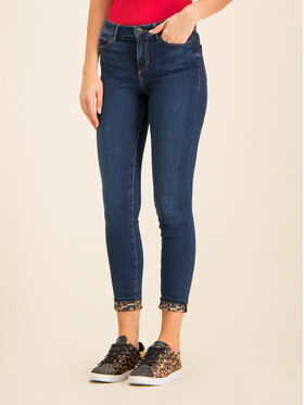 Guess Guess Džinsi 1981 W94A46 D2R70 Tumši zils Skinny Fit