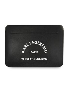 KARL LAGERFELD KARL LAGERFELD Etui na laptopa do 16 cal Czarny