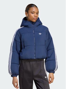 adidas adidas Kurtka puchowa 169399 Niebieski jasny Loose Fit