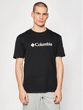 Columbia Columbia T-Shirt CSC Basic Logo EM2180 Czarny Regular Fit