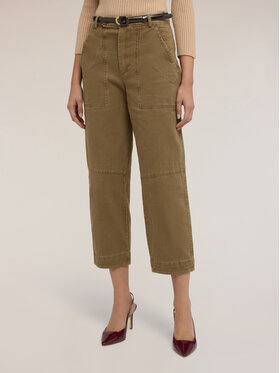 Motivi Motivi Pantaloni di tessuto P013Q004415N035 Écru Regular Fit