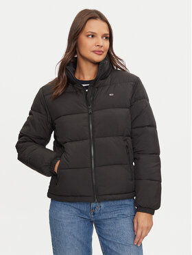 Tommy Jeans Tommy Jeans Μπουφάν χειμωνιάτικο Essential DW0DW18827 Μαύρο Regular Fit