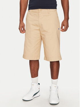 Champion Champion Спортни шорти 220765 Бежов Standard Fit
