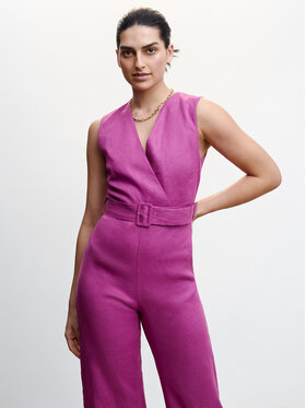 Mango Mango Kezeslábas Nalita 47056303 Rózsaszín Regular Fit