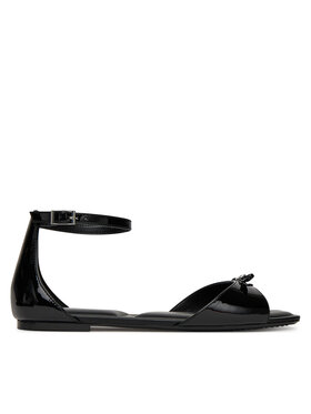 DKNY DKNY Sandale Dazey Flat Ankle Strap K1599651 Crna