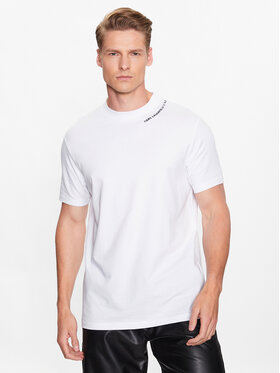 KARL LAGERFELD KARL LAGERFELD T-shirt 755051 532221 Blanc Regular Fit