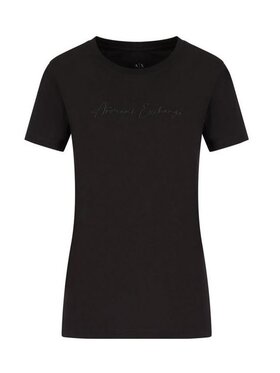 Armani Exchange Armani Exchange Tričko 3RYTEX YJG3Z 1200 Čierna Regular Fit