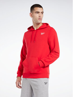 Reebok Reebok Džemperis Identity Logo HA9276 Raudona Regular Fit