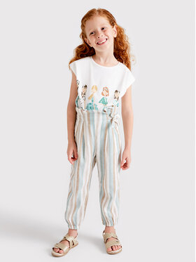 Mayoral Mayoral Pantaloni di tessuto 3588 Multicolore Regular Fit