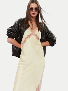 Herskind Herskind Abito da cocktail Jonathan 5172370 Giallo Regular Fit