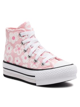 Converse Converse Sneakers Chuck Taylor All Star Lift Platform Floral Embroidery A06325C Rose