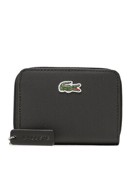 Lacoste Lacoste Portefeuille femme petit format Xs Zip Coin Wallet NF4193PO Noir