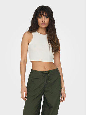 ONLY ONLY Top Vilma 15282771 Biela Slim Fit