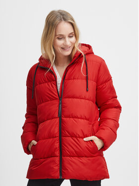 Fransa Fransa Winterjacke 20612164 Rot Regular Fit