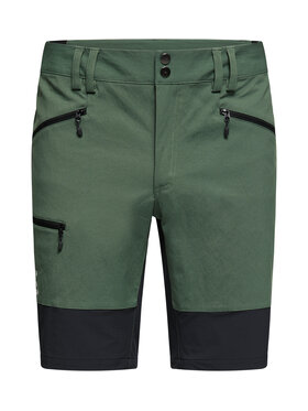 Haglöfs Haglöfs Szorty materiałowe Mid slim shorts Zielony Active Fit