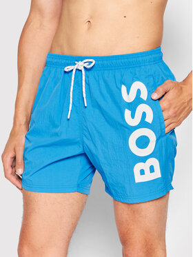 Boss Boss Szorty kąpielowe Octopus 50469594 Niebieski Regular Fit