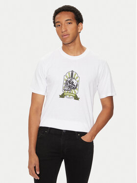Jack&Jones Jack&Jones T-shirt Seven Skull 12262491 Bijela Regular Fit