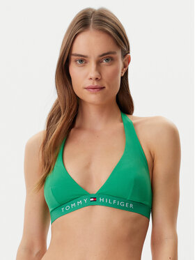 Tommy Hilfiger Tommy Hilfiger Bikini-Oberteil UW0UW05813 Grün