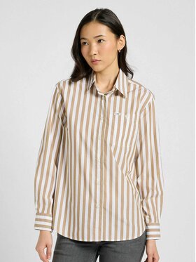 Lee Lee Koszula ALL PURPOSE SHIRT Beżowy Regular Fit