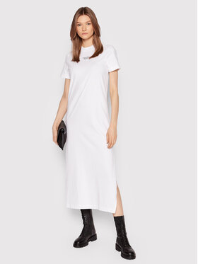 Calvin Klein Jeans Calvin Klein Jeans Robe de jour J20J218789 Blanc Regular Fit