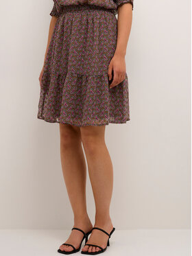Kaffe Kaffe Trapez suknja Catalina 10507673 Smeđa Regular Fit