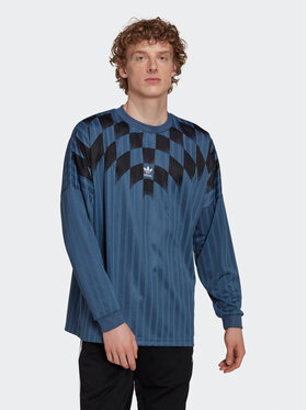 adidas adidas Longsleeve Rekive Graphic HK7331 Albastru Loose Fit