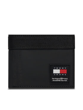Tommy Jeans Tommy Jeans Малък мъжки портфейл Tjm Daily + Cc & Coin Wallet AM0AM12268 Черен