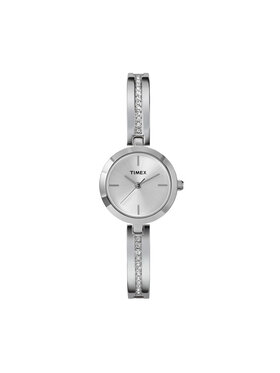 Timex Timex Zegarek Main Street TW2W96100 Srebrny