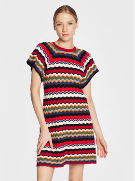 Weekend Max Mara Weekend Max Mara Плетена рокля Caprile 23532102 Цветен Regular Fit