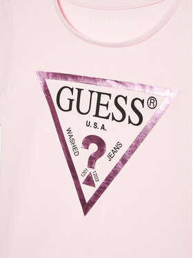 Guess T-shirt J73I56K 8HM0 Ružičasta Regular Fit